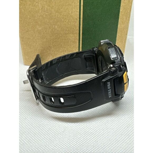 Casio Pro Trek PAG-240 Men\'s Black Resin Strap Digital Dial Genuine Watch JNA22 main image 8